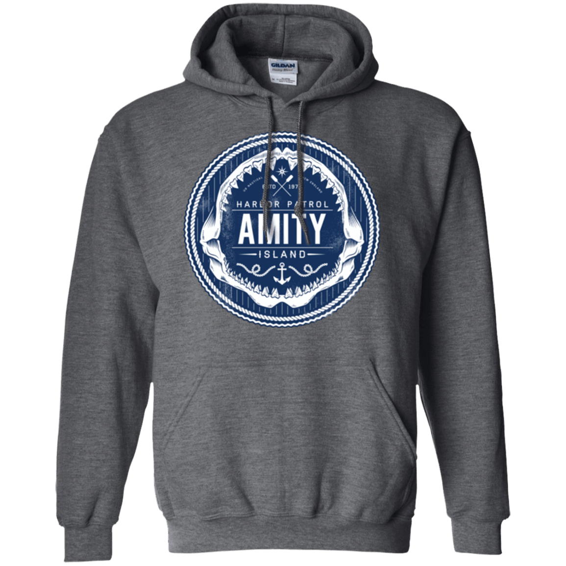 Sweatshirts Dark Heather / Small Amity nemons Pullover Hoodie