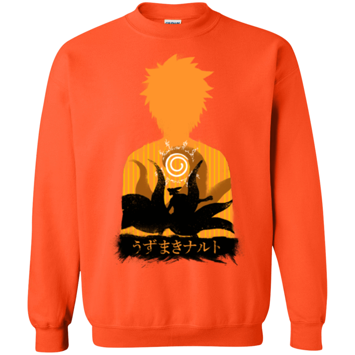 Sweatshirts Orange / Small An inner battle Crewneck Sweatshirt