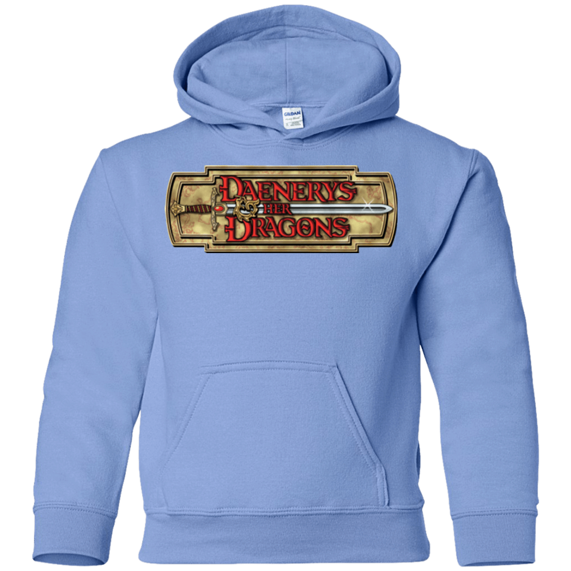 Sweatshirts Carolina Blue / YS An RPG of Thrones Youth Hoodie