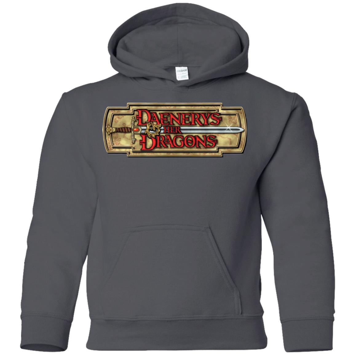Sweatshirts Charcoal / YS An RPG of Thrones Youth Hoodie