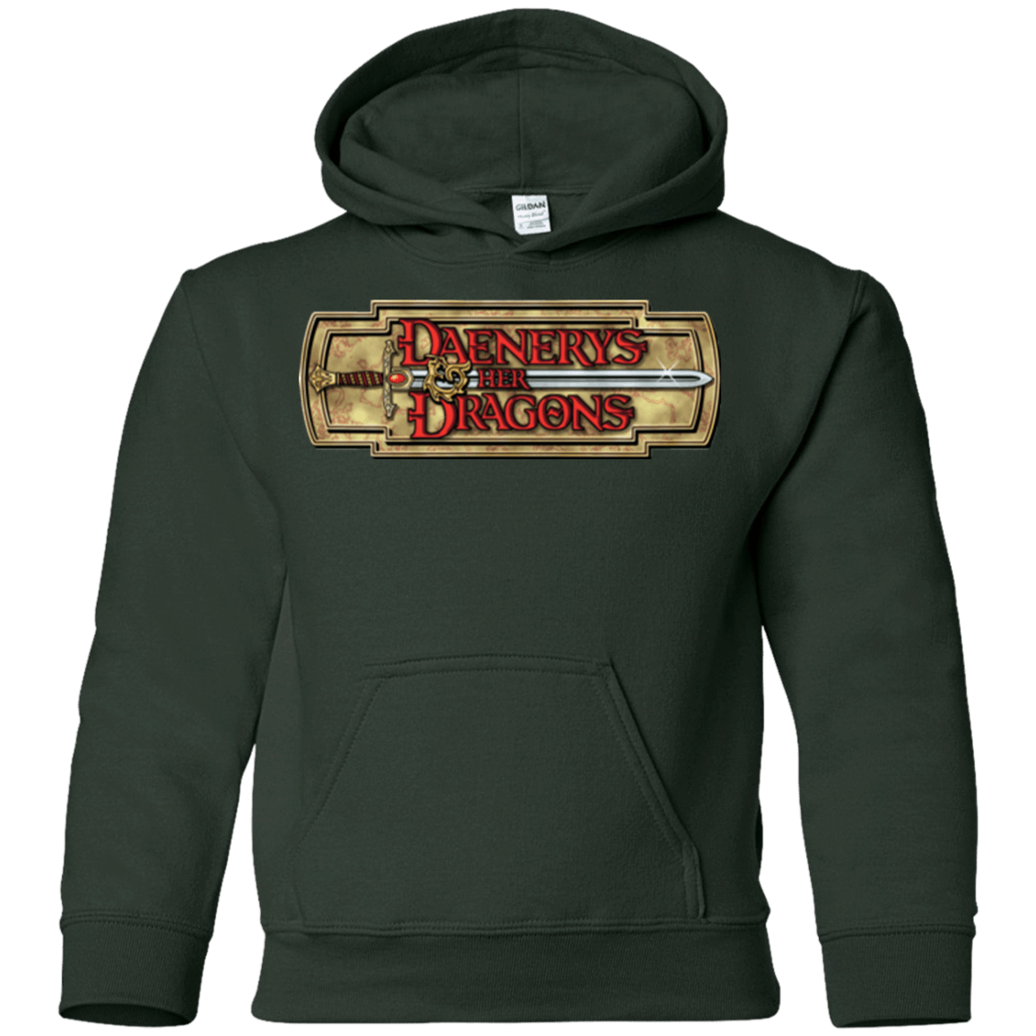 Sweatshirts Forest Green / YS An RPG of Thrones Youth Hoodie