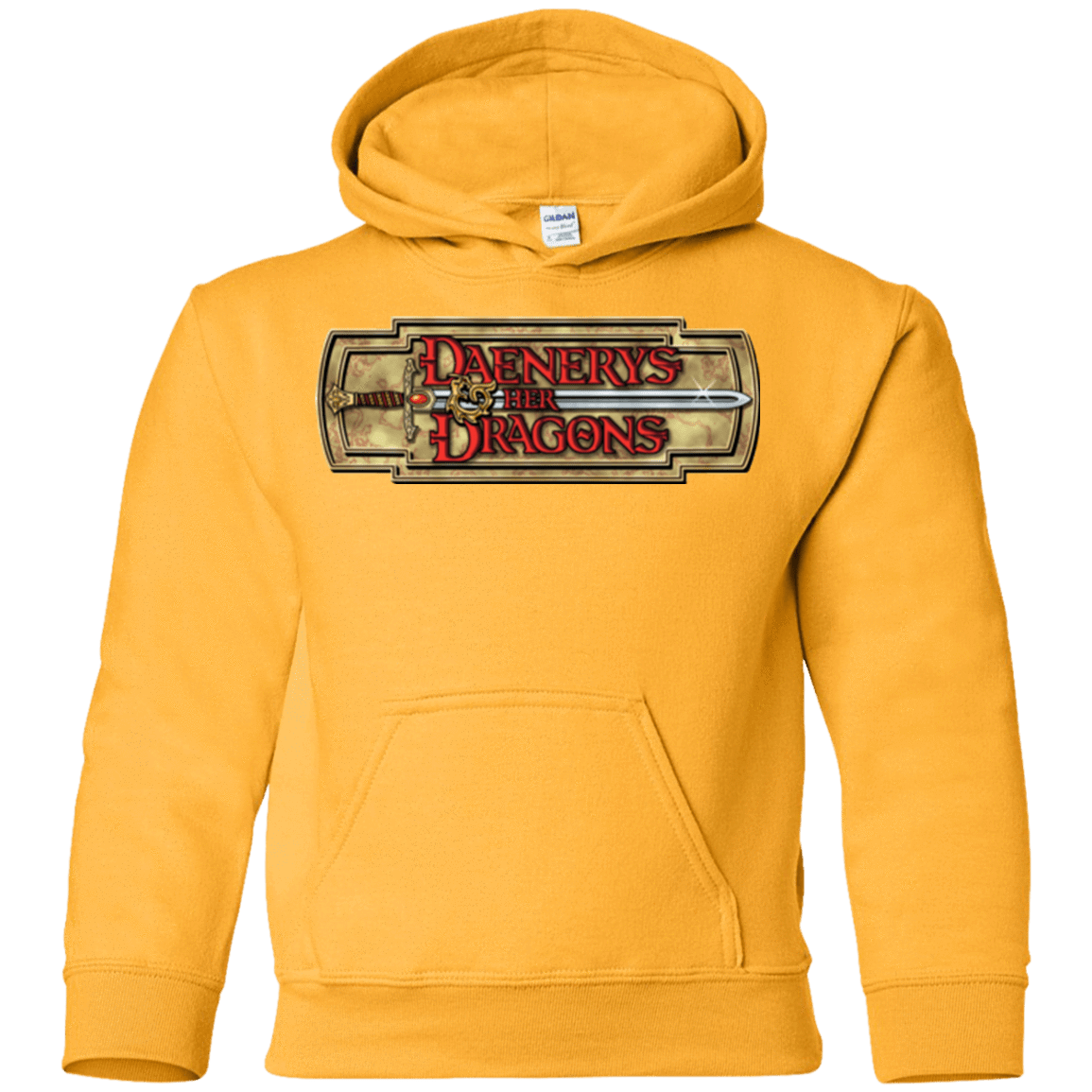 Sweatshirts Gold / YS An RPG of Thrones Youth Hoodie