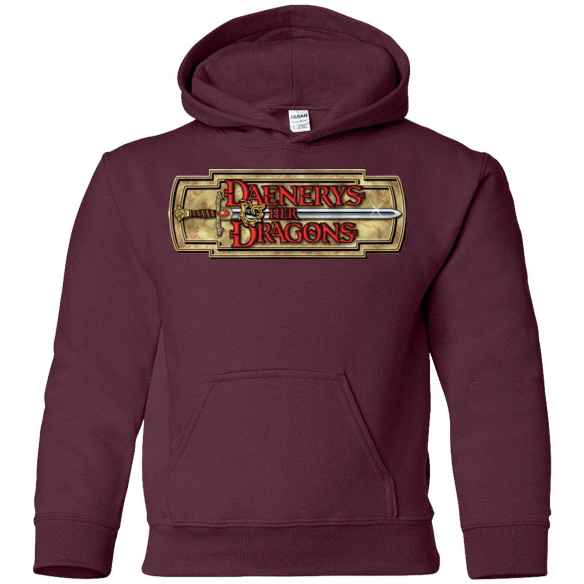 Sweatshirts Maroon / YS An RPG of Thrones Youth Hoodie
