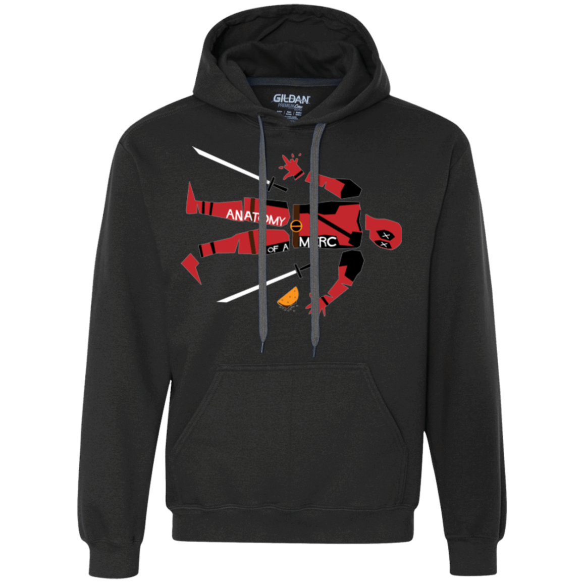 Sweatshirts Black / Small Anatomy of A Merc Premium Fleece Hoodie