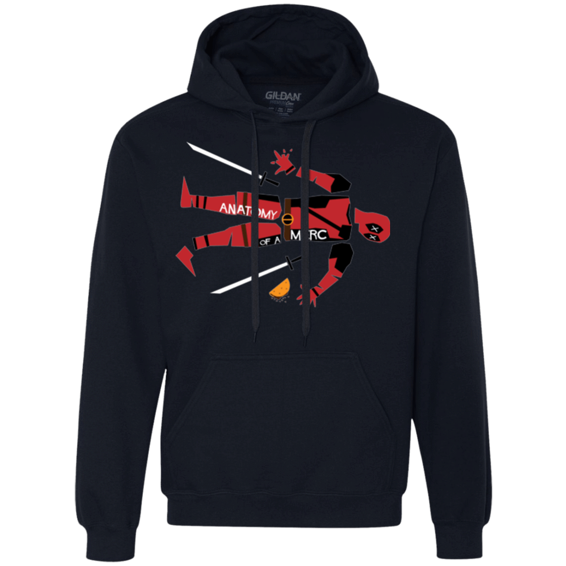 Sweatshirts Navy / Small Anatomy of A Merc Premium Fleece Hoodie