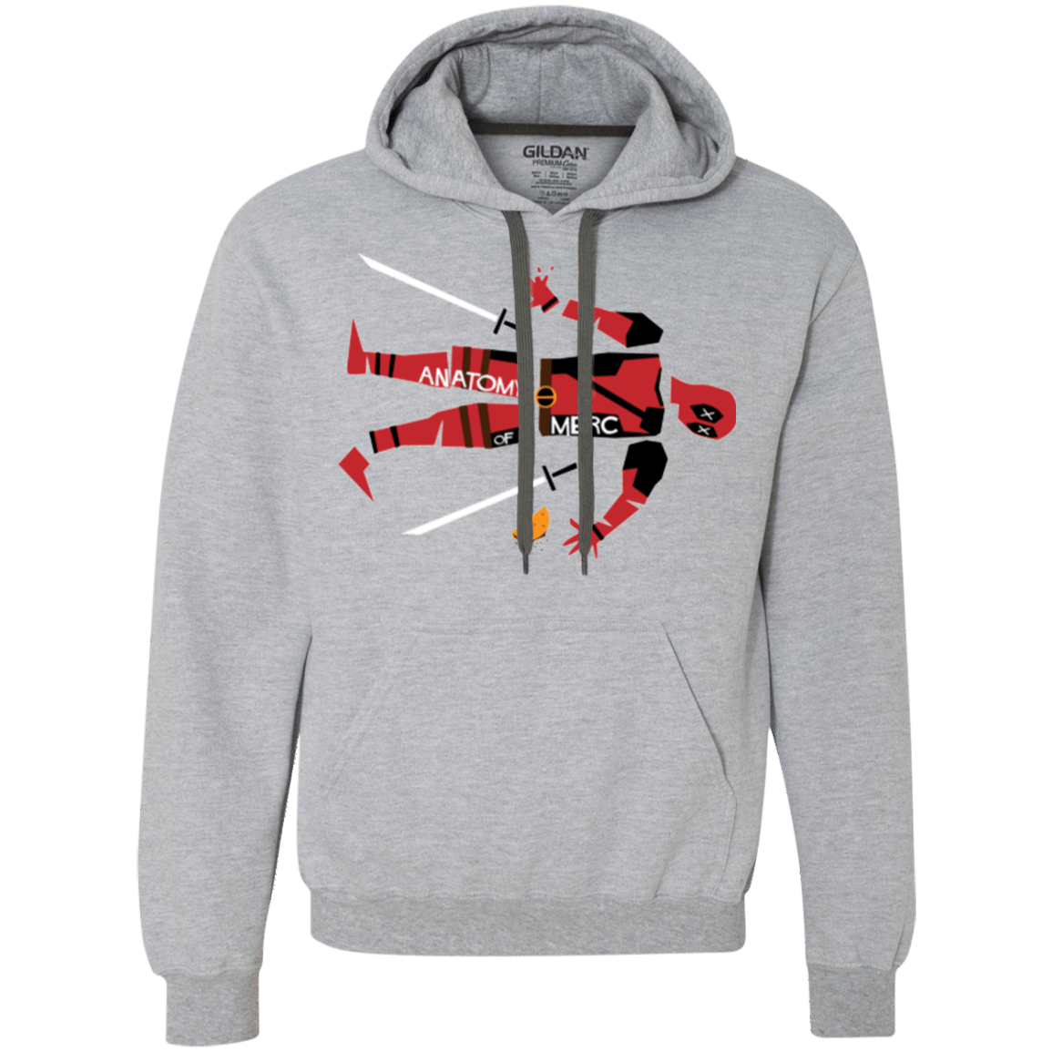 Sweatshirts Sport Grey / Small Anatomy of A Merc Premium Fleece Hoodie