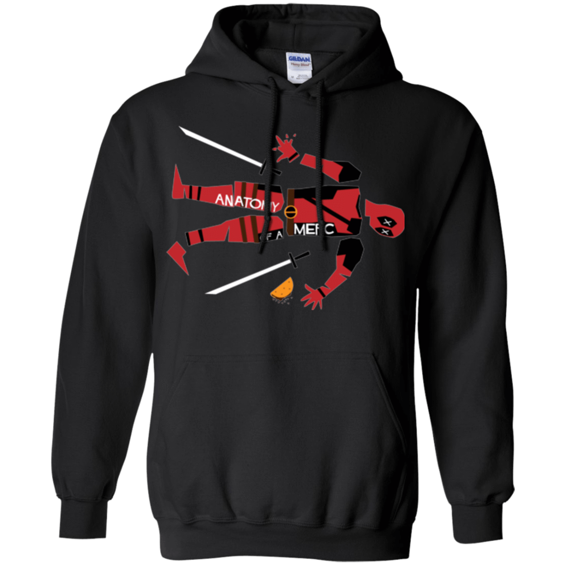 Sweatshirts Black / Small Anatomy of A Merc Pullover Hoodie