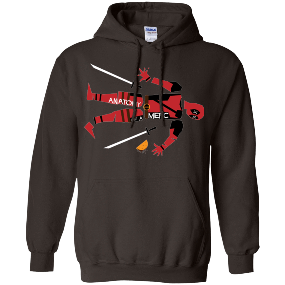 Sweatshirts Dark Chocolate / Small Anatomy of A Merc Pullover Hoodie