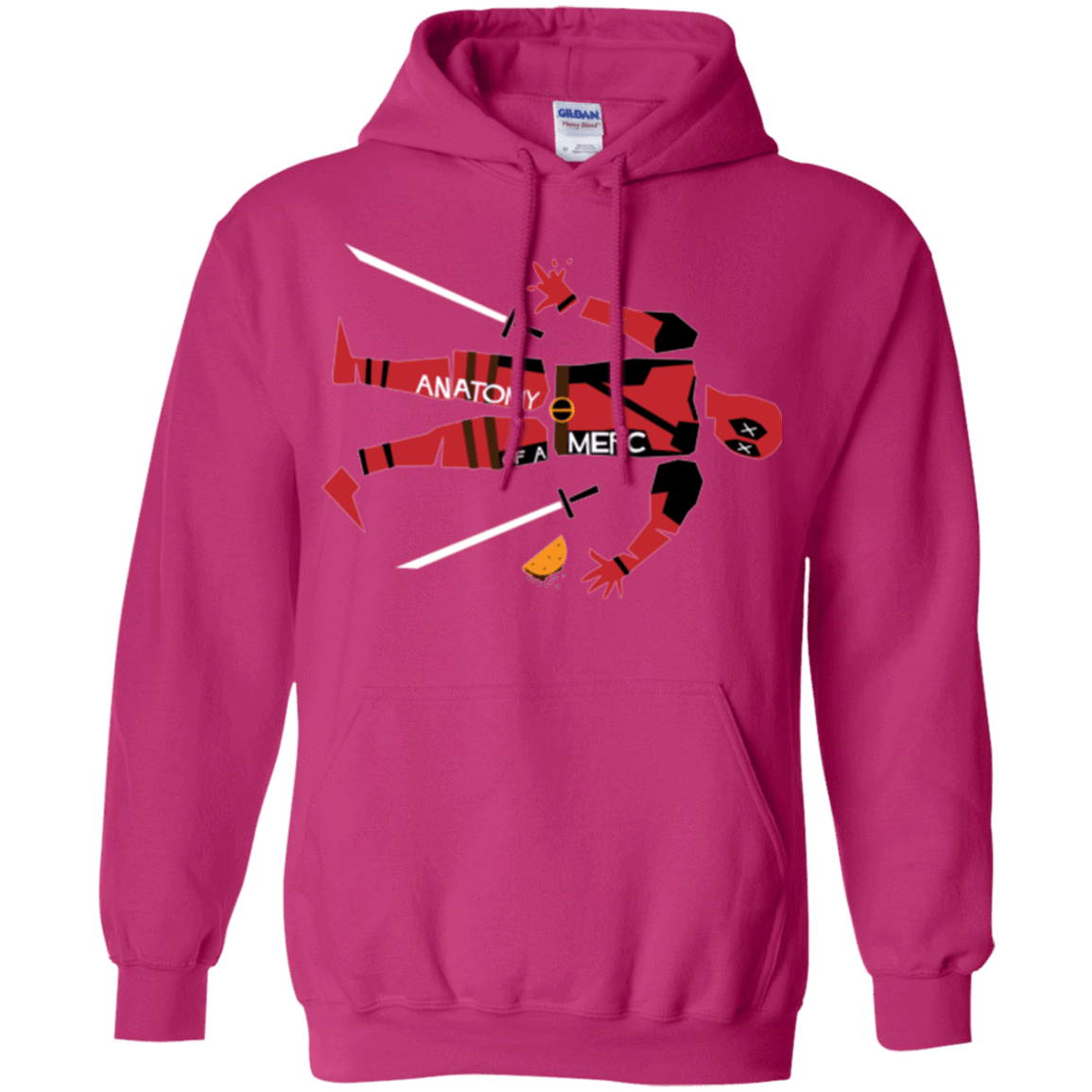Sweatshirts Heliconia / Small Anatomy of A Merc Pullover Hoodie