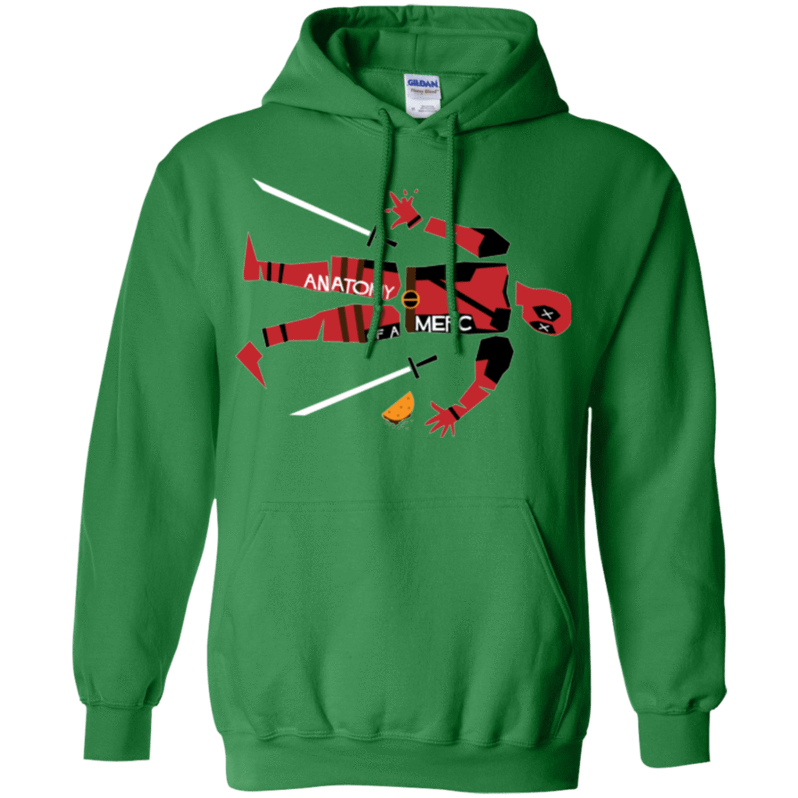 Sweatshirts Irish Green / Small Anatomy of A Merc Pullover Hoodie