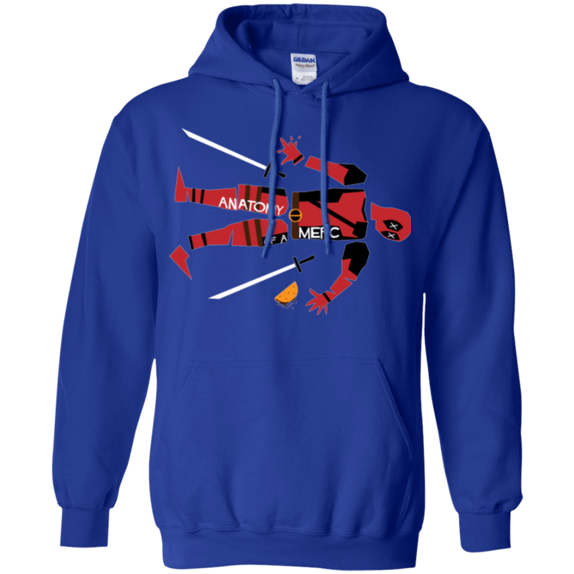 Sweatshirts Royal / Small Anatomy of A Merc Pullover Hoodie