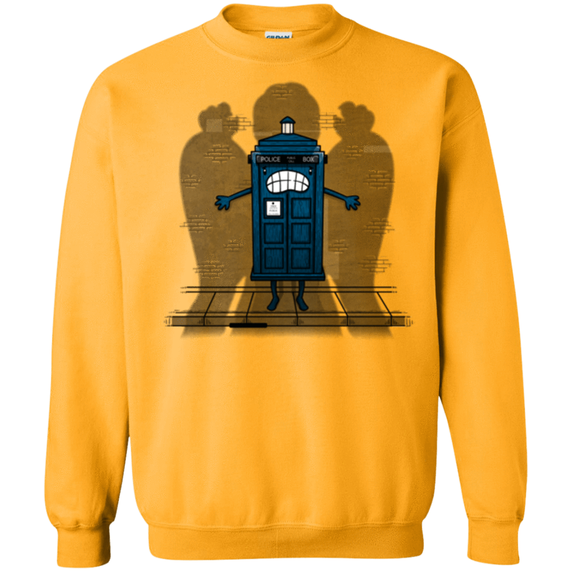Sweatshirts Gold / Small Angels Are Here Crewneck Sweatshirt