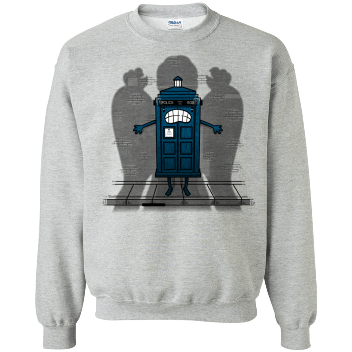 Sweatshirts Sport Grey / Small Angels Are Here Crewneck Sweatshirt