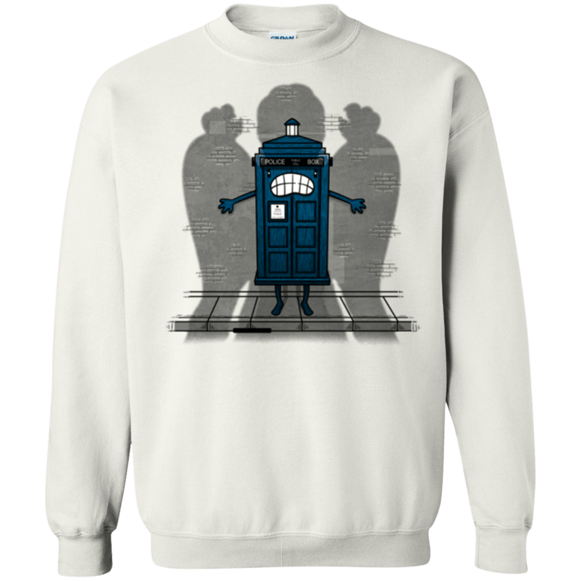 Sweatshirts White / Small Angels Are Here Crewneck Sweatshirt