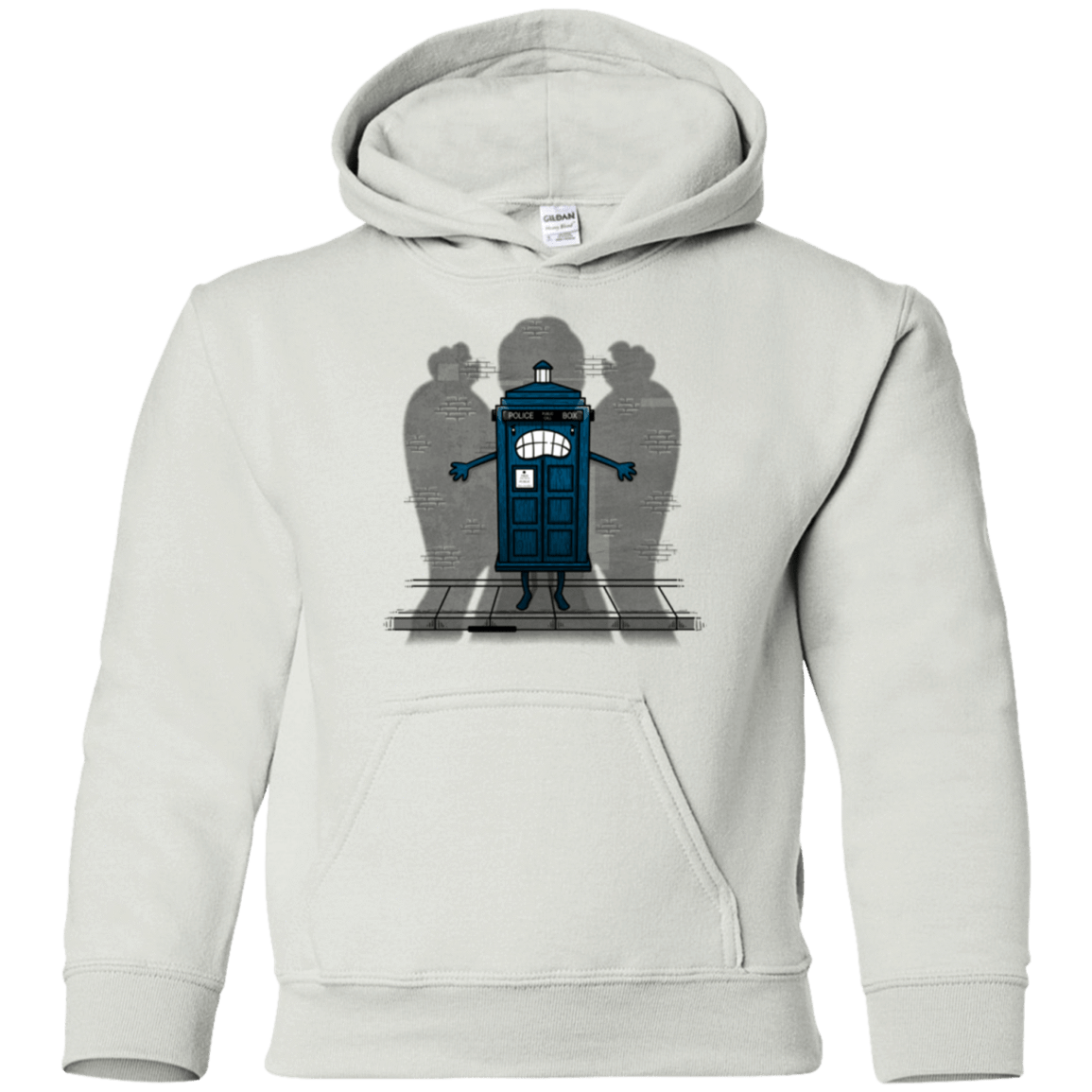 Sweatshirts White / YS Angels Are Here Youth Hoodie