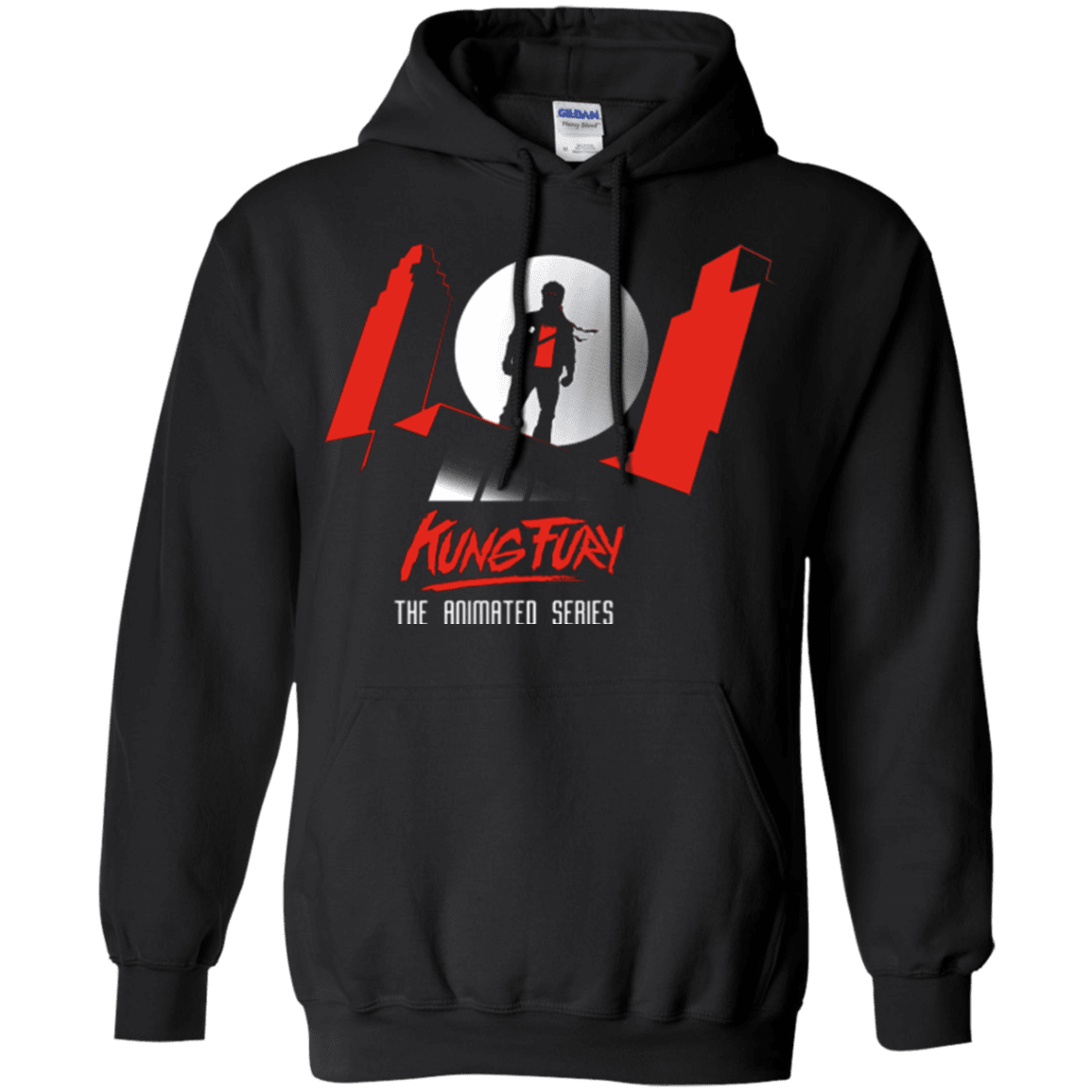 Sweatshirts Black / Small Animated Fury Pullover Hoodie