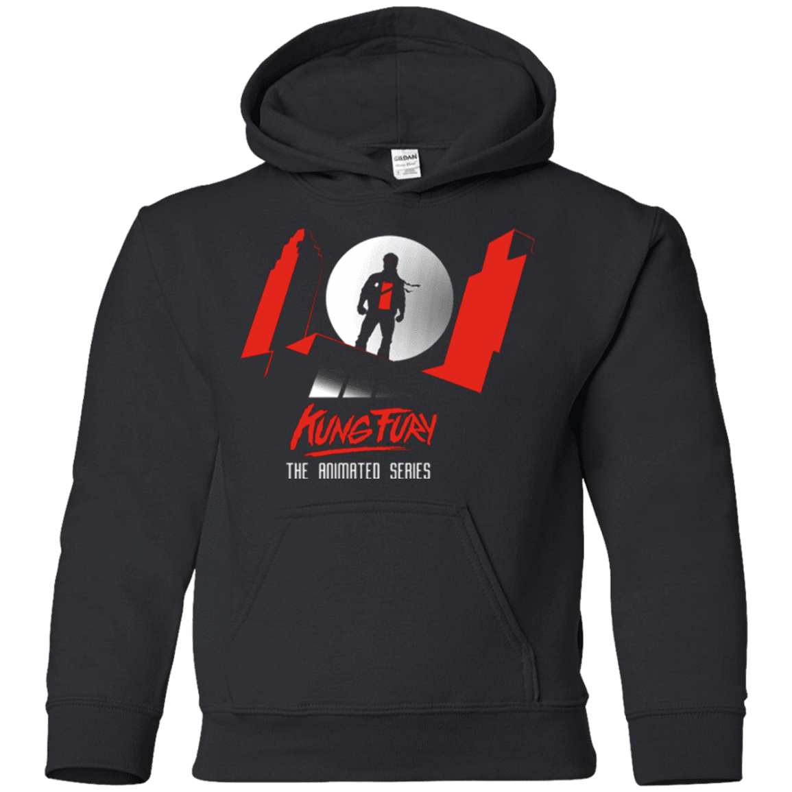 Animated Fury Youth Hoodie