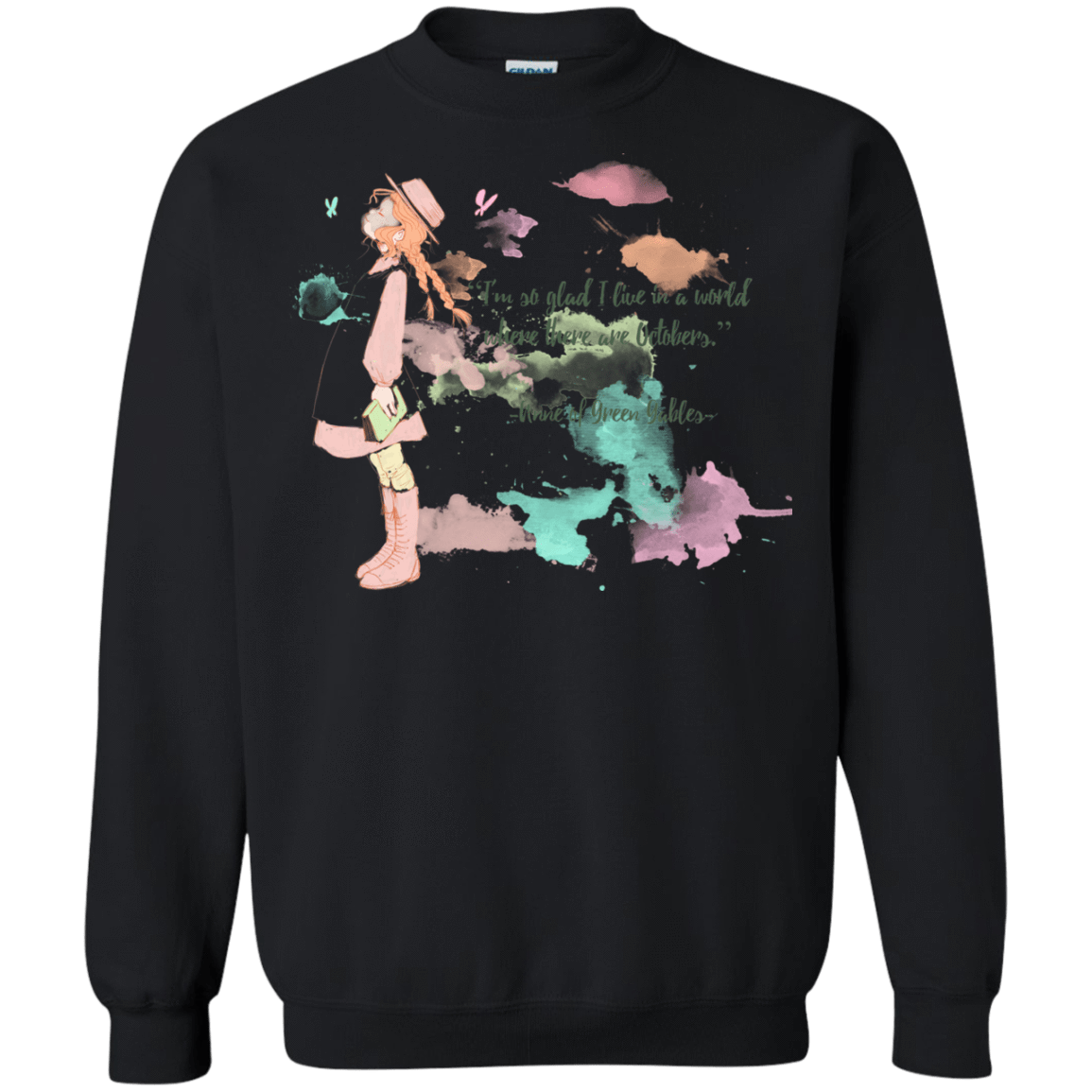 Sweatshirts Black / Small Anne of Green Gables 2 Crewneck Sweatshirt