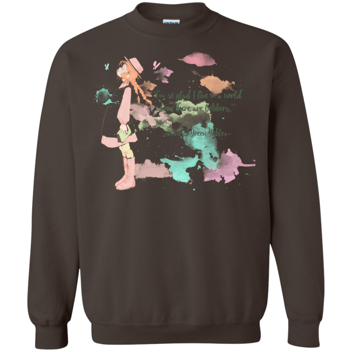 Sweatshirts Dark Chocolate / Small Anne of Green Gables 2 Crewneck Sweatshirt