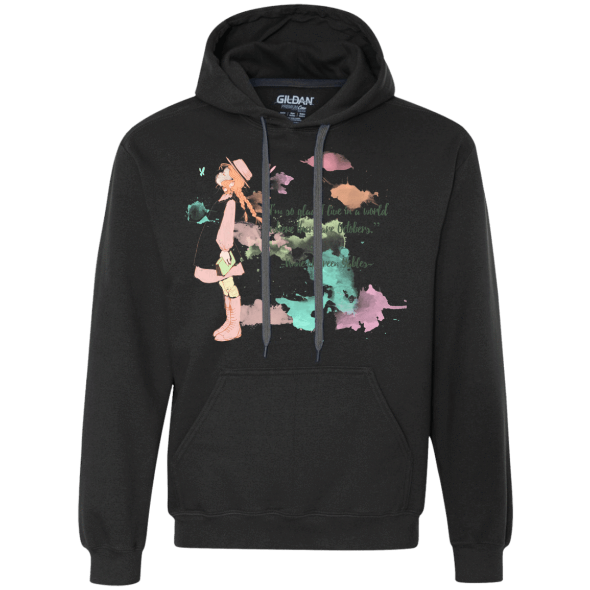 Sweatshirts Black / Small Anne of Green Gables 2 Premium Fleece Hoodie