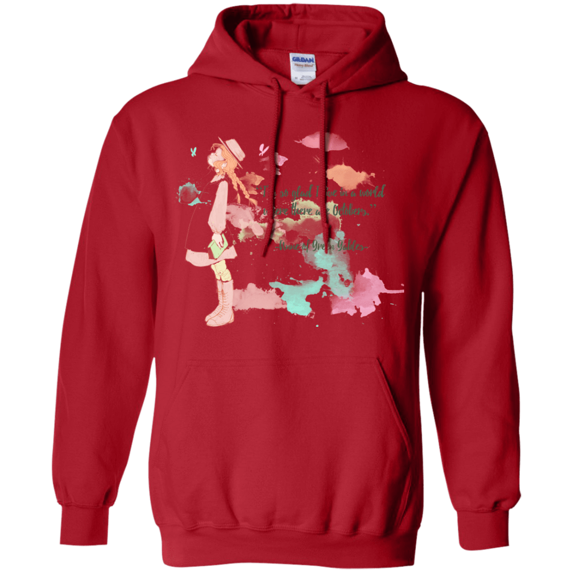 Sweatshirts Red / Small Anne of Green Gables 2 Pullover Hoodie