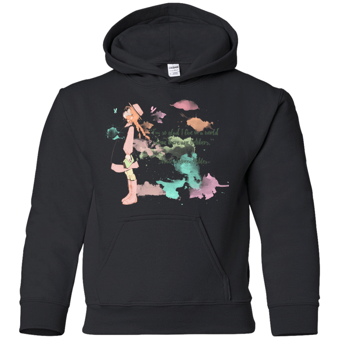 Sweatshirts Black / YS Anne of Green Gables 2 Youth Hoodie