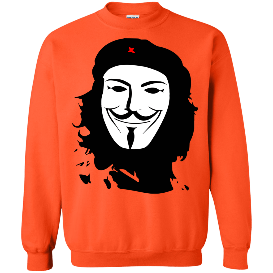 Sweatshirts Orange / Small Anonymous Guevara Crewneck Sweatshirt
