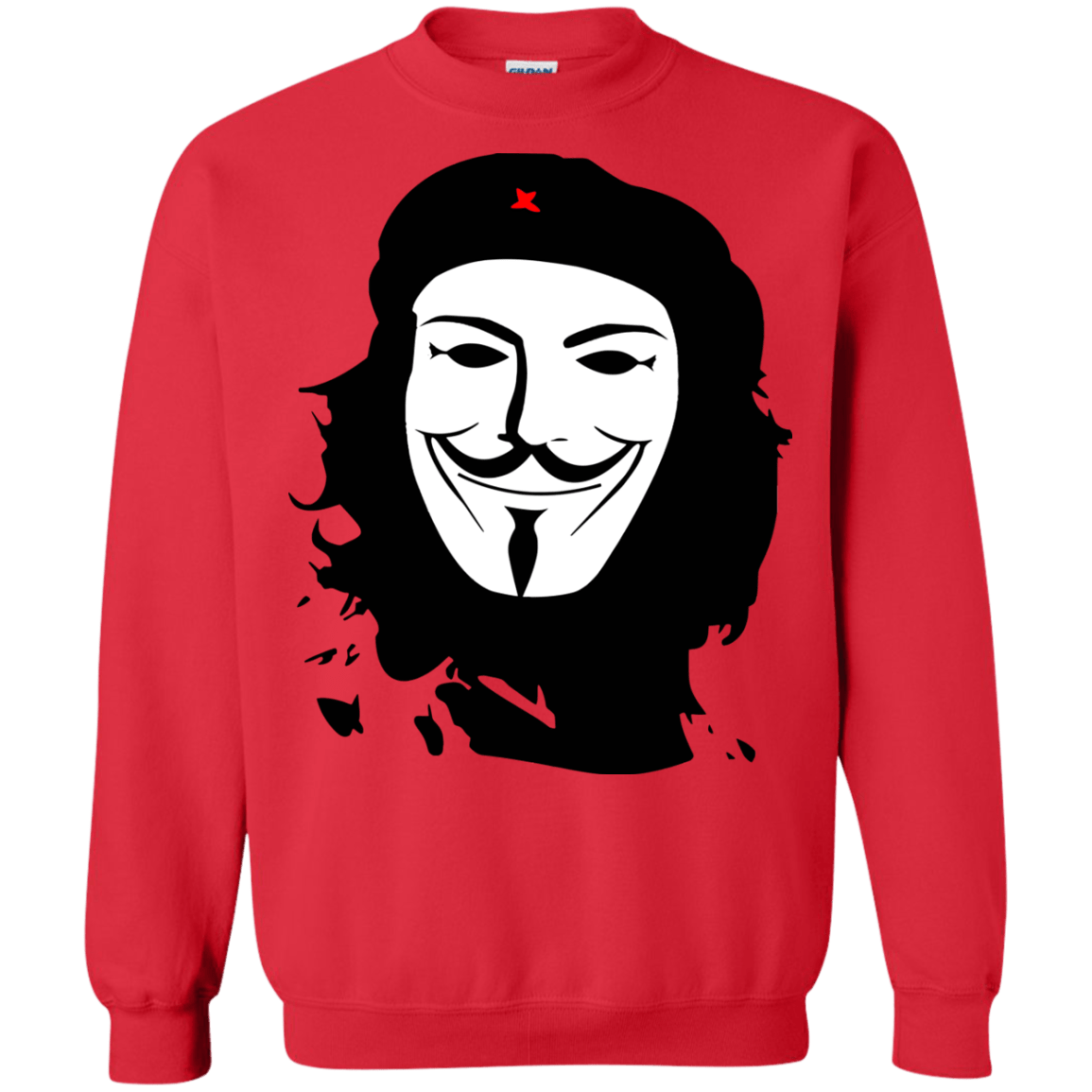 Sweatshirts Red / Small Anonymous Guevara Crewneck Sweatshirt