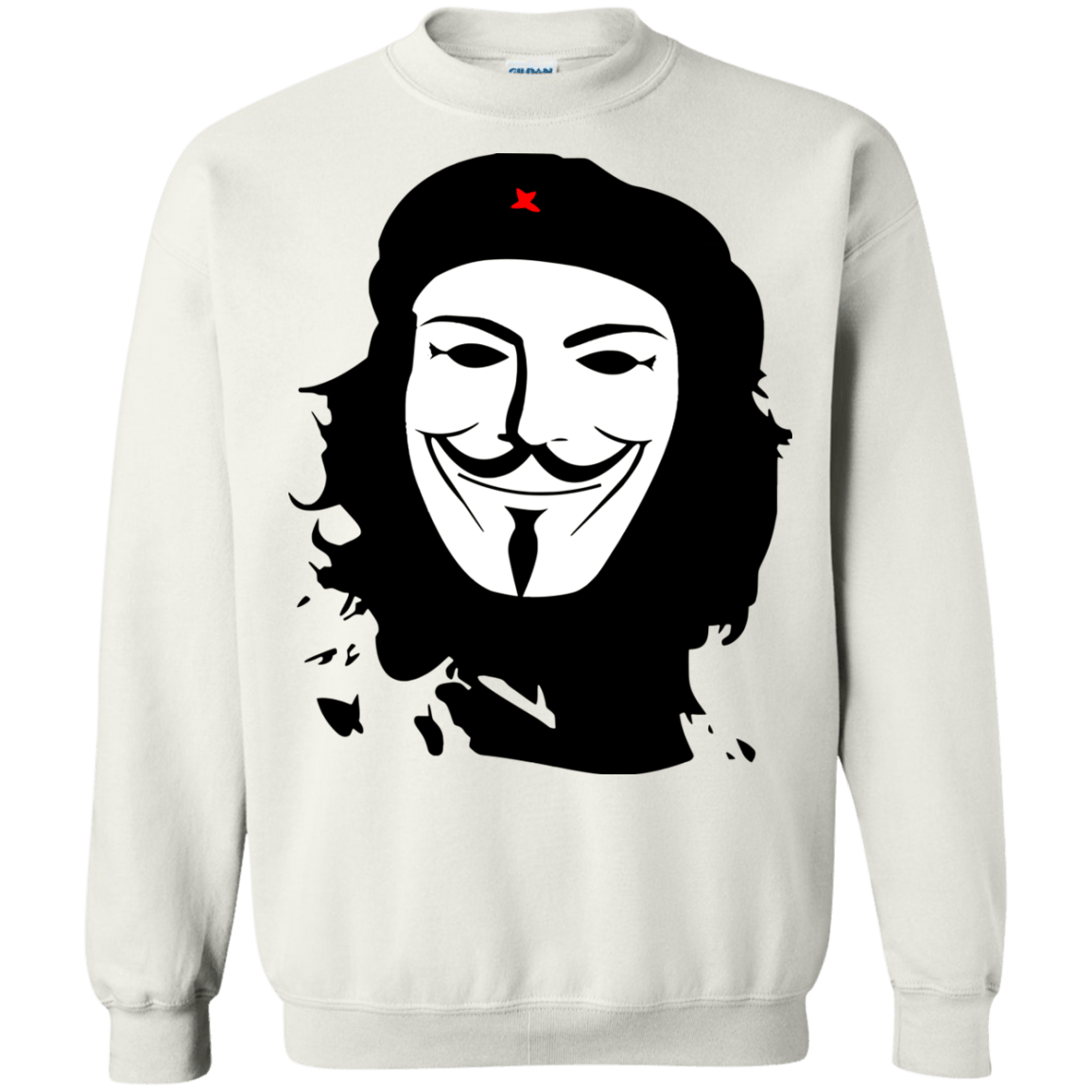 Sweatshirts White / Small Anonymous Guevara Crewneck Sweatshirt