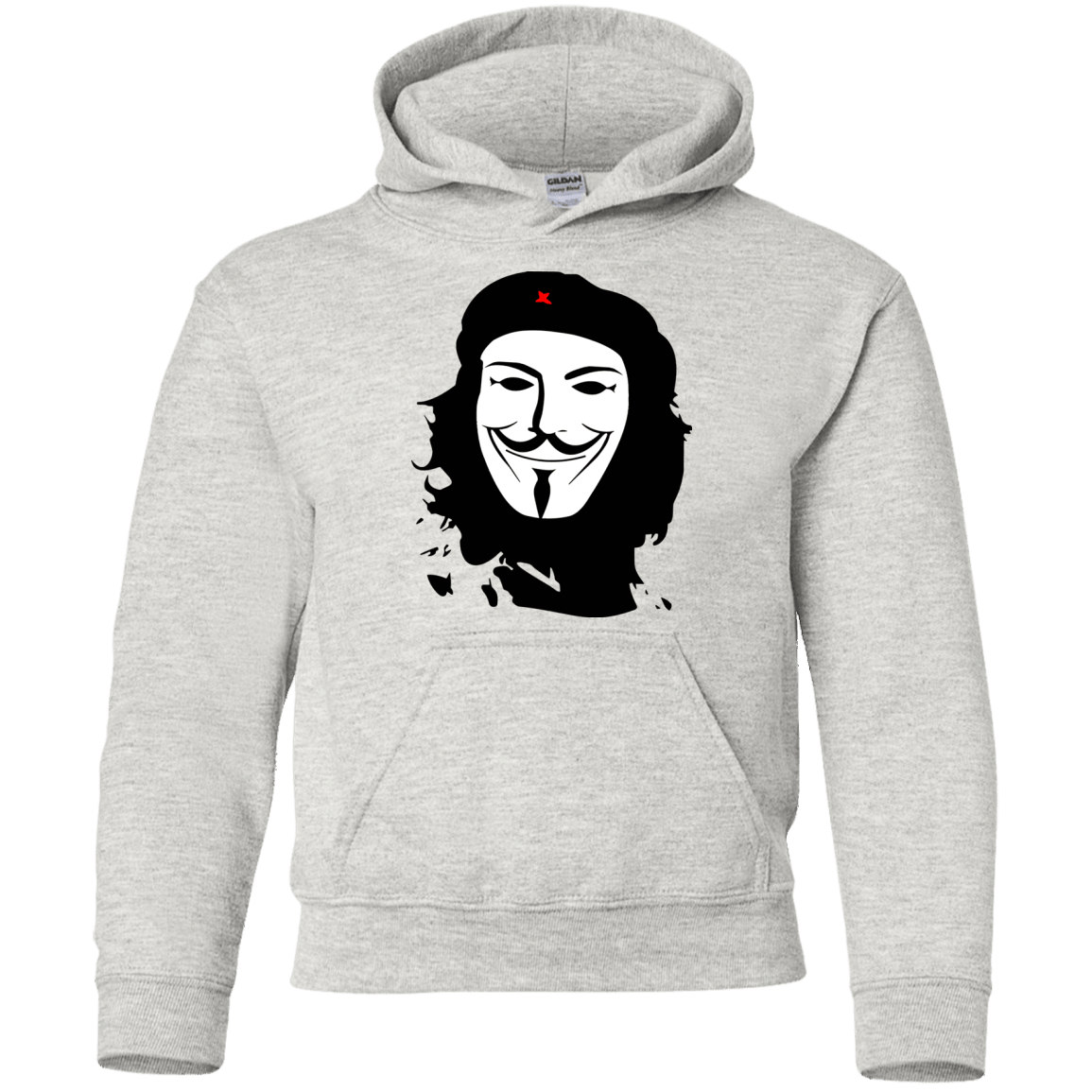 Sweatshirts Ash / YS Anonymous Guevara Youth Hoodie