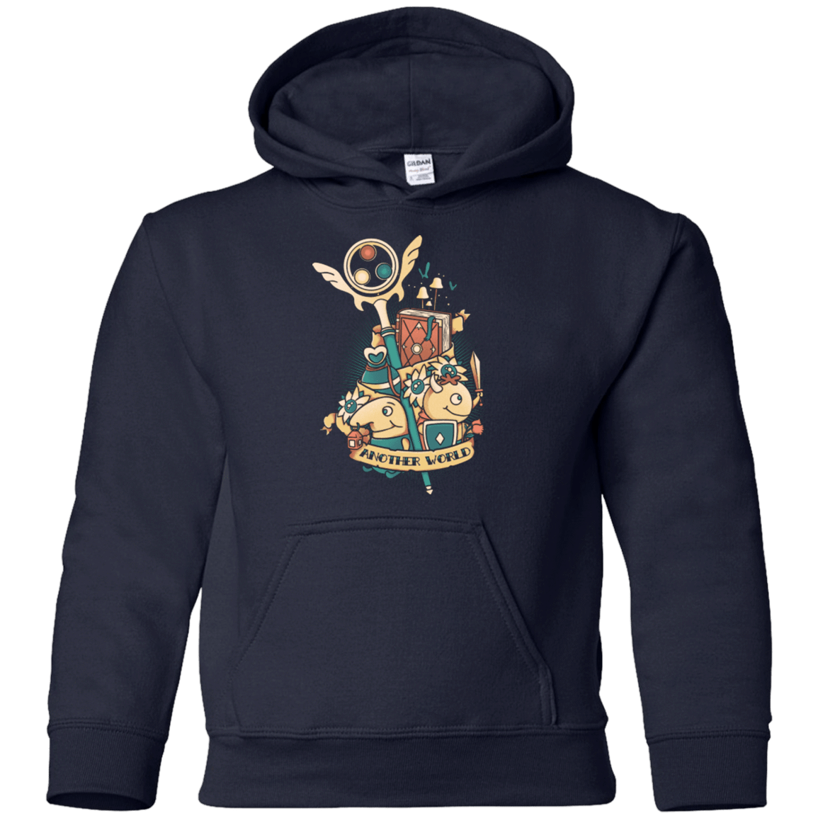 Sweatshirts Navy / YS Another world Youth Hoodie