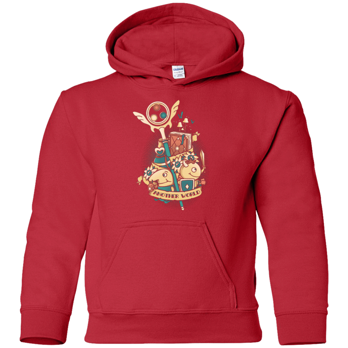Sweatshirts Red / YS Another world Youth Hoodie