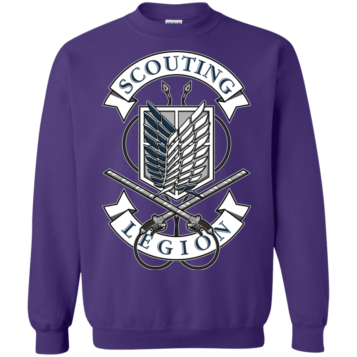 Sweatshirts Purple / S AoT Scouting Legion Crewneck Sweatshirt