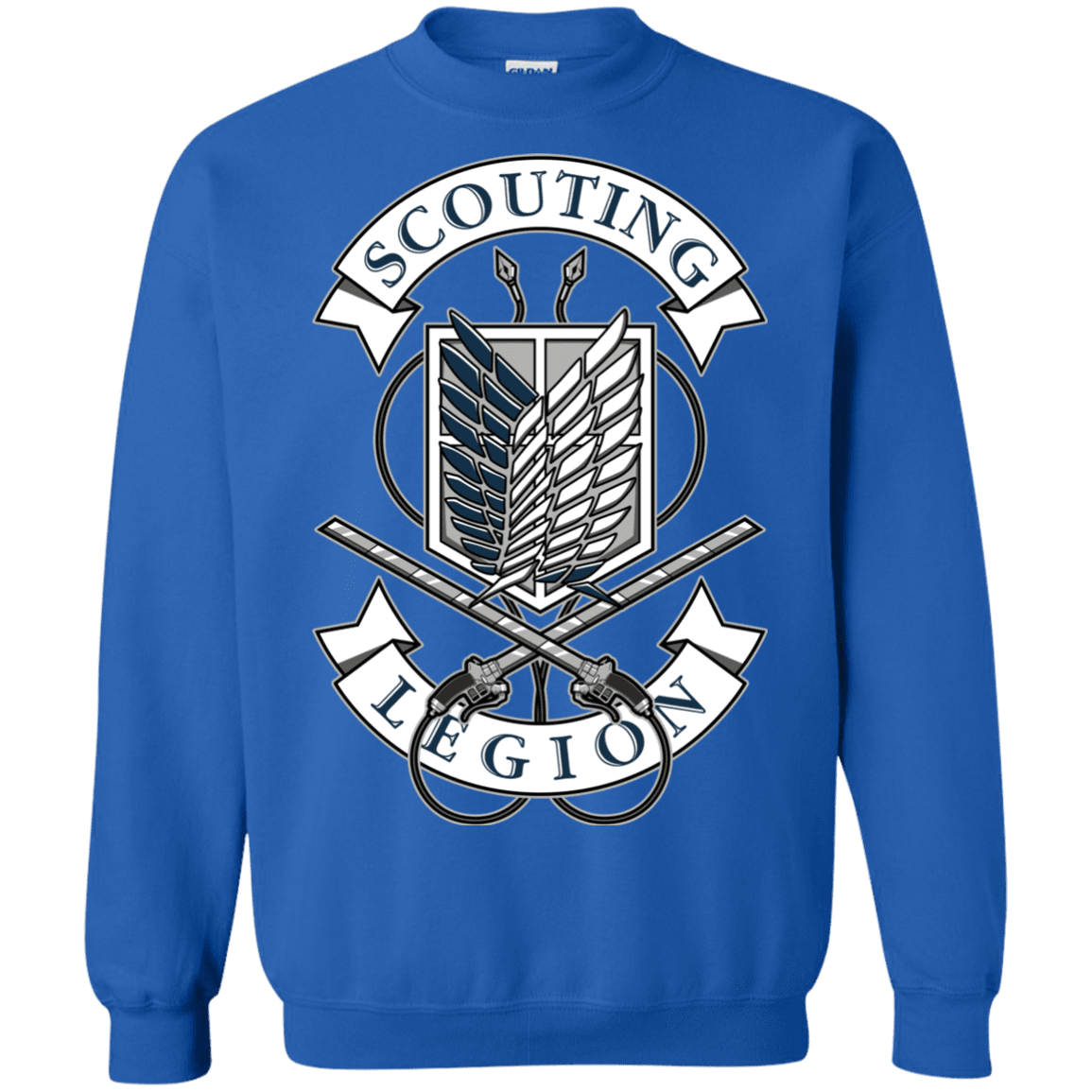 Sweatshirts Royal / S AoT Scouting Legion Crewneck Sweatshirt