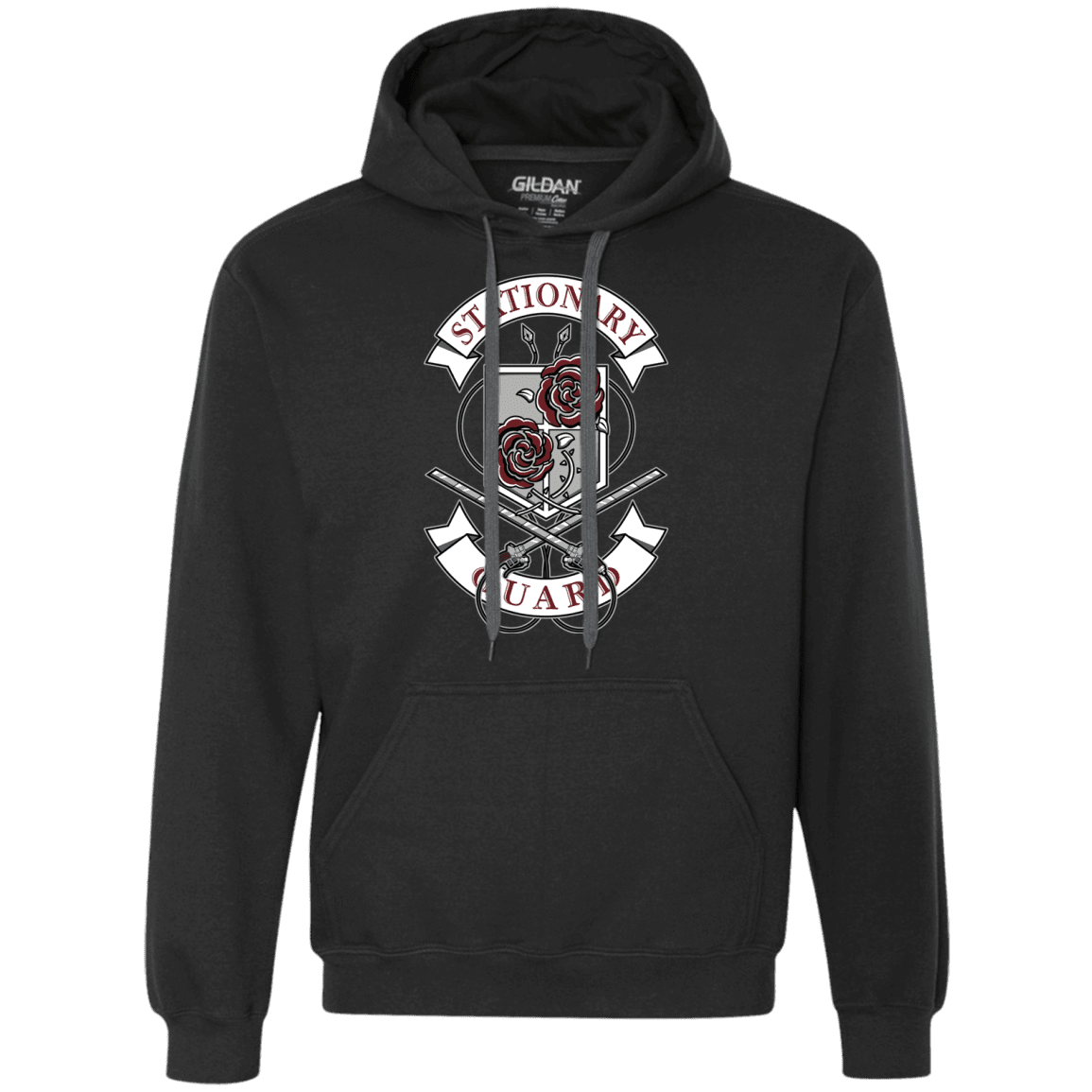 Sweatshirts Black / S AoT Stationary Guard Premium Fleece Hoodie