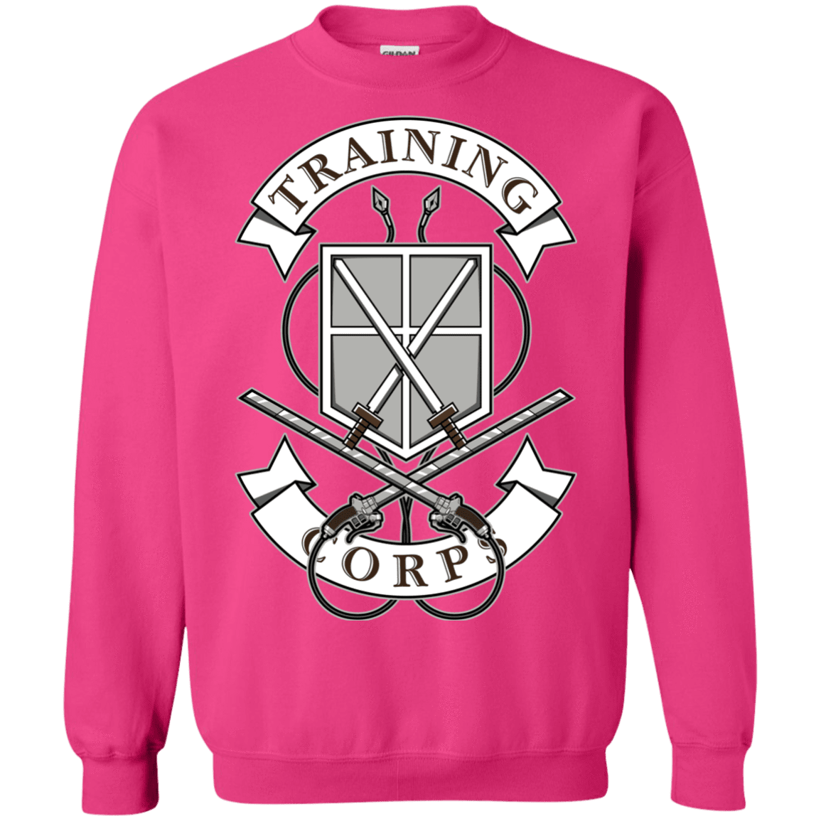 Sweatshirts Heliconia / S AoT Training Corps Crewneck Sweatshirt