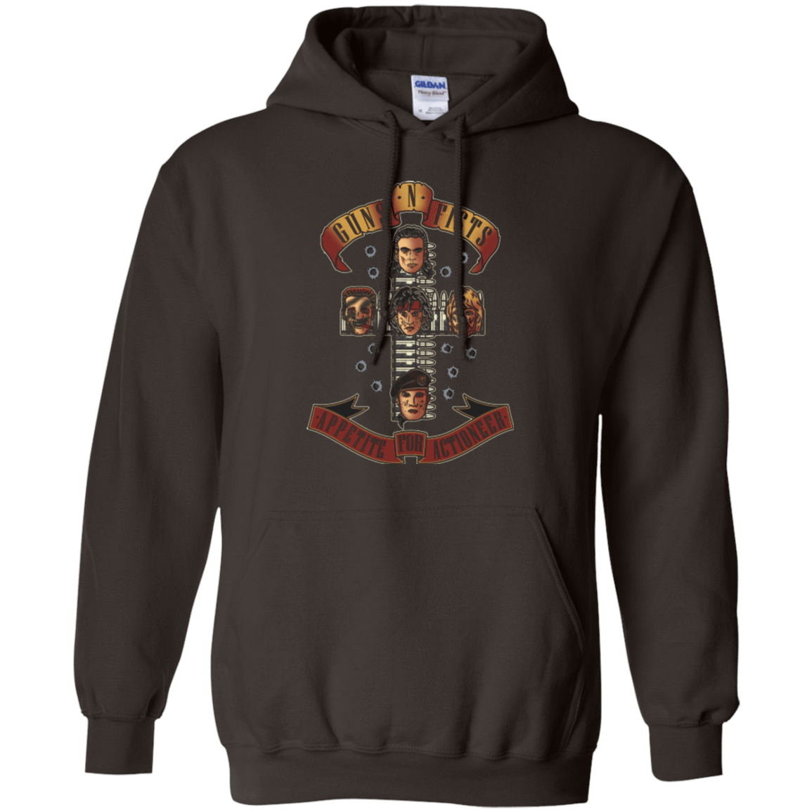 Sweatshirts Dark Chocolate / Small Appetite for Actioneer Pullover Hoodie