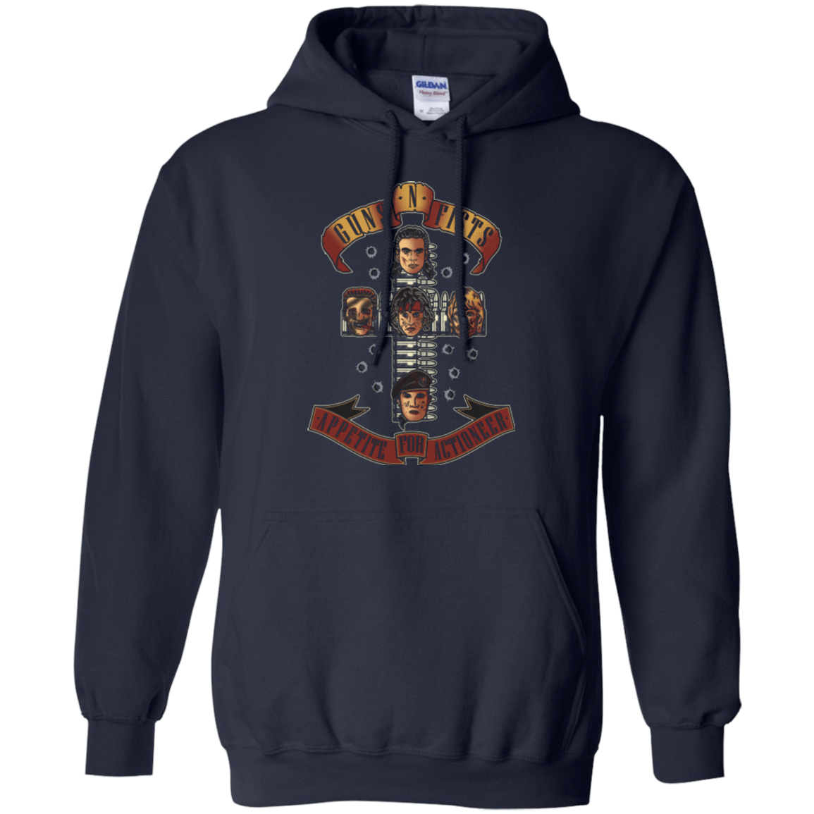 Sweatshirts Navy / Small Appetite for Actioneer Pullover Hoodie