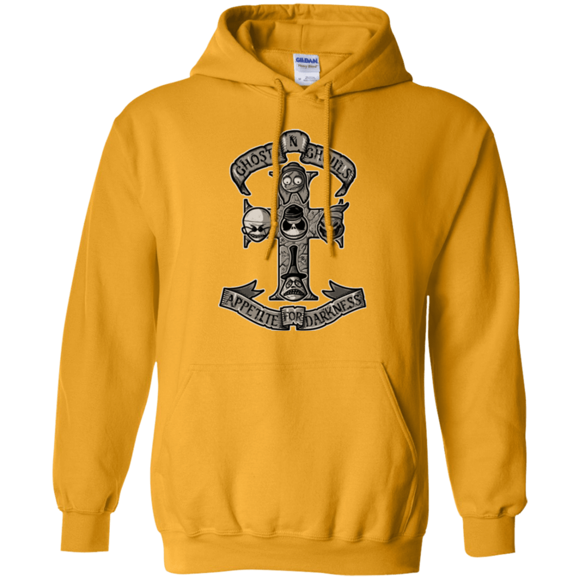 Sweatshirts Gold / Small APPETITE FOR DARKNESS Pullover Hoodie