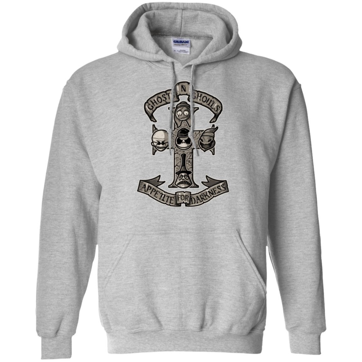 Sweatshirts Sport Grey / Small APPETITE FOR DARKNESS Pullover Hoodie