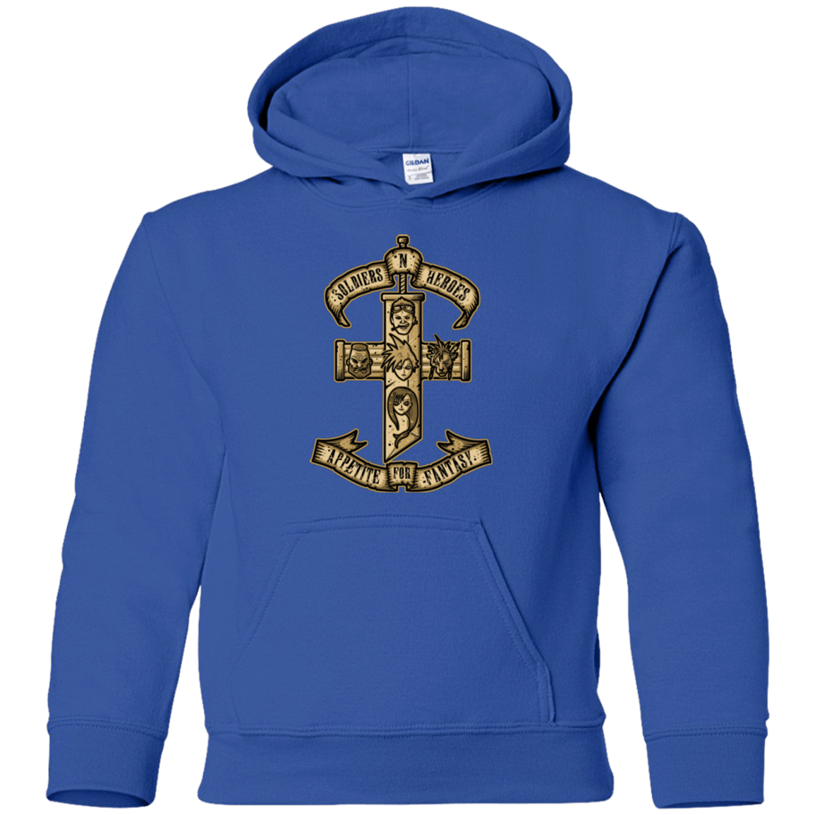 Sweatshirts Royal / YS APPETITE FOR FANTASY Youth Hoodie