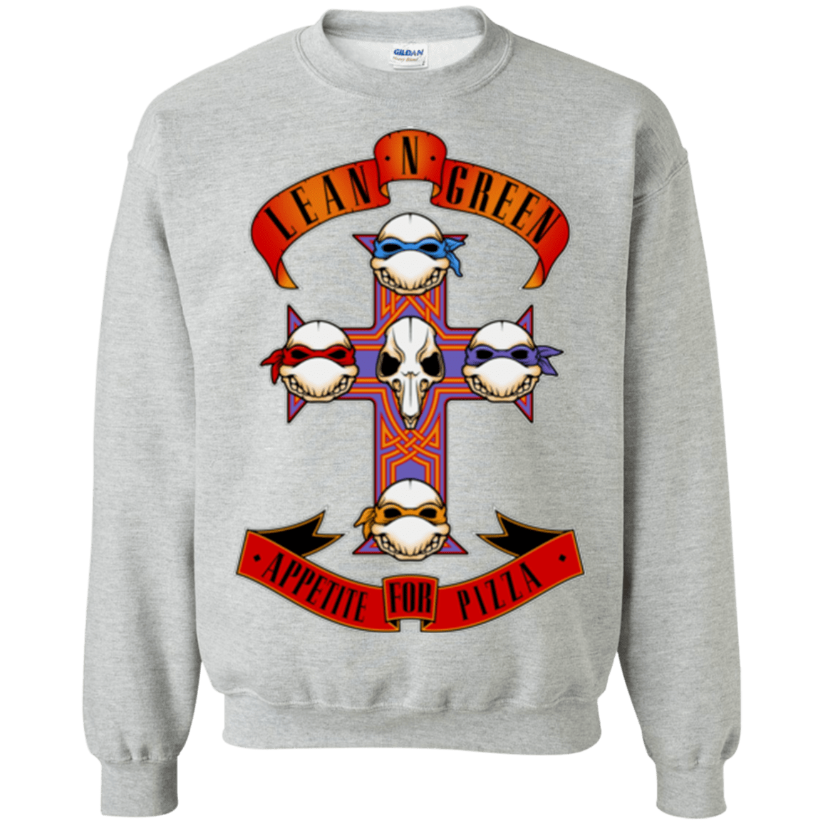Sweatshirts Sport Grey / Small APPETITE FOR PIZZA Crewneck Sweatshirt