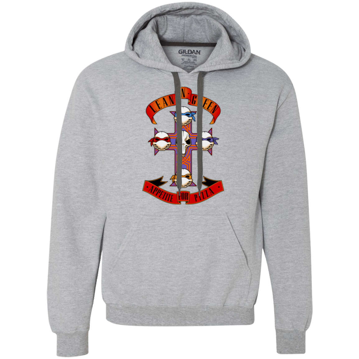 Sweatshirts Sport Grey / Small APPETITE FOR PIZZA Premium Fleece Hoodie