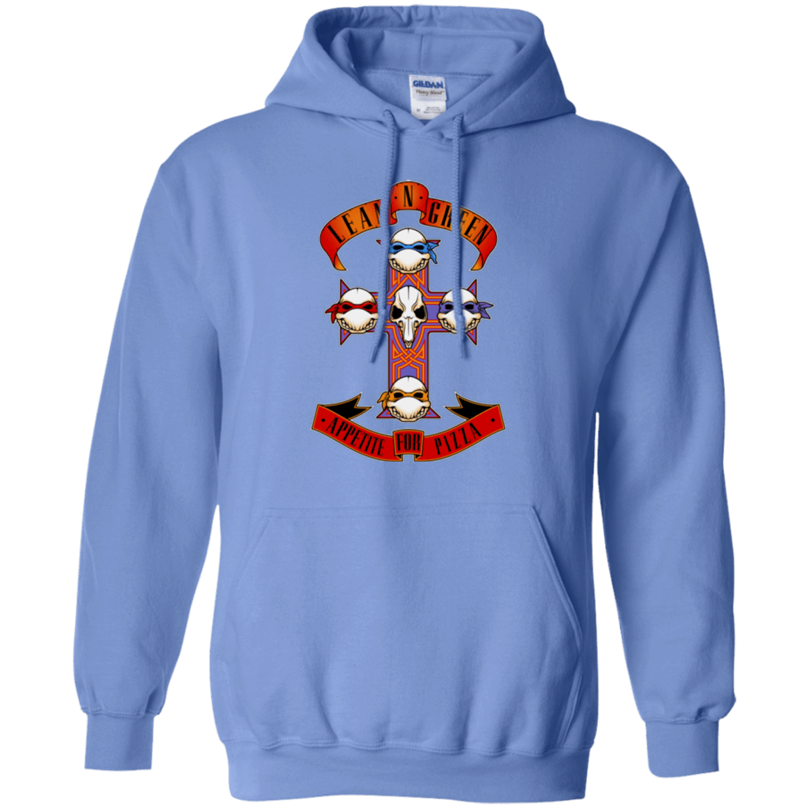 Sweatshirts Carolina Blue / Small APPETITE FOR PIZZA Pullover Hoodie