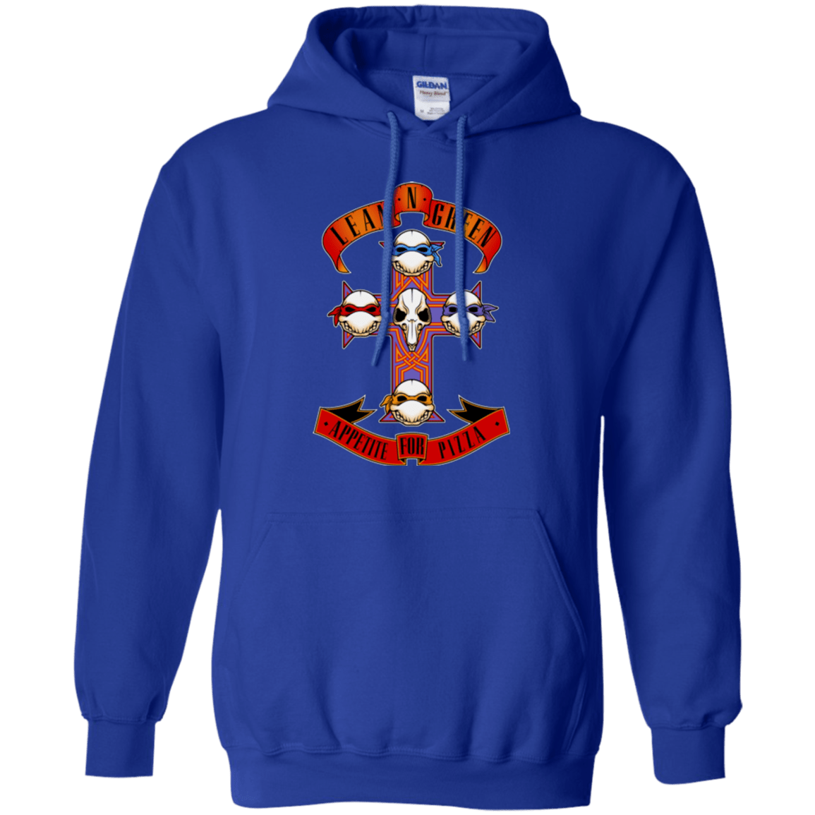 Sweatshirts Royal / Small APPETITE FOR PIZZA Pullover Hoodie