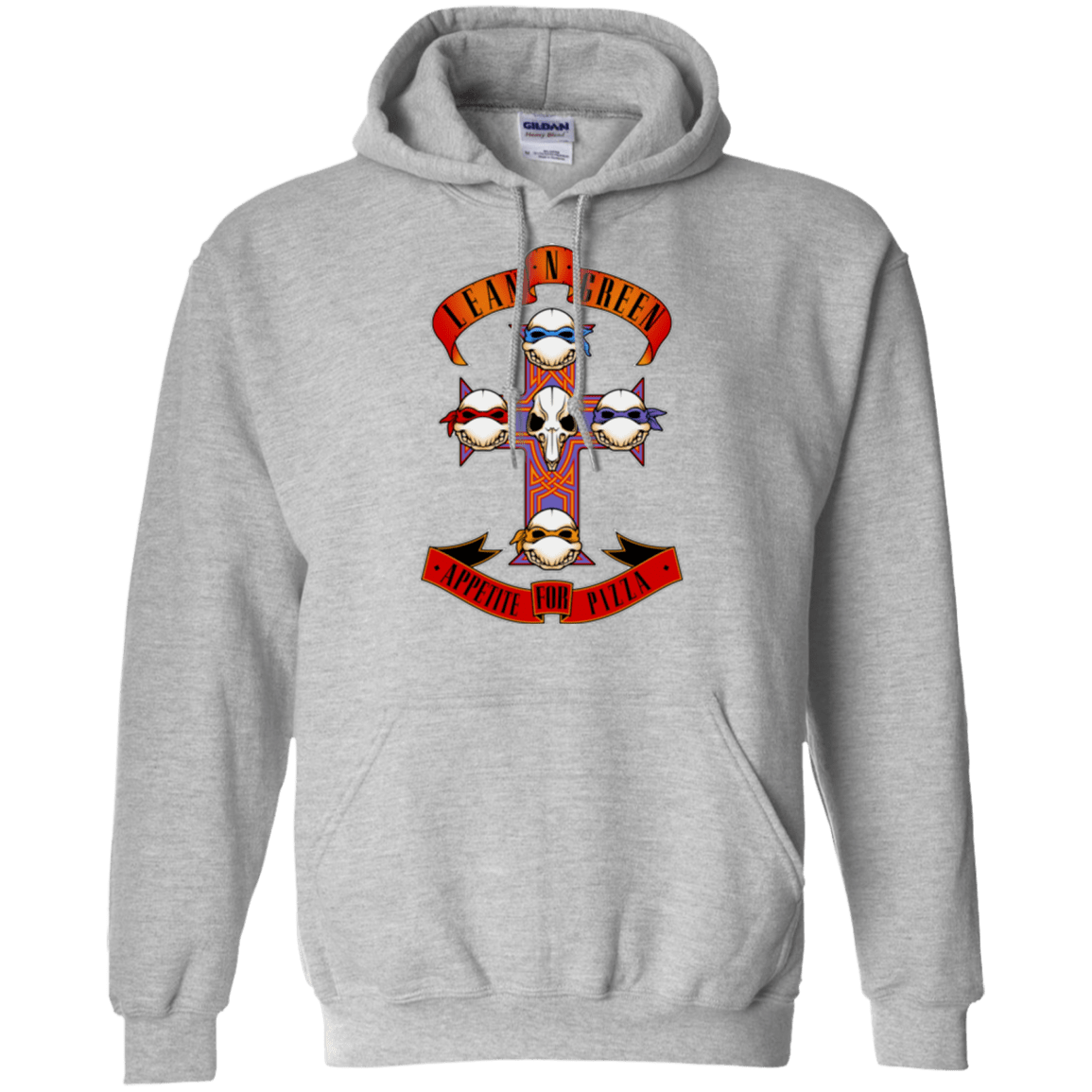 Sweatshirts Sport Grey / Small APPETITE FOR PIZZA Pullover Hoodie