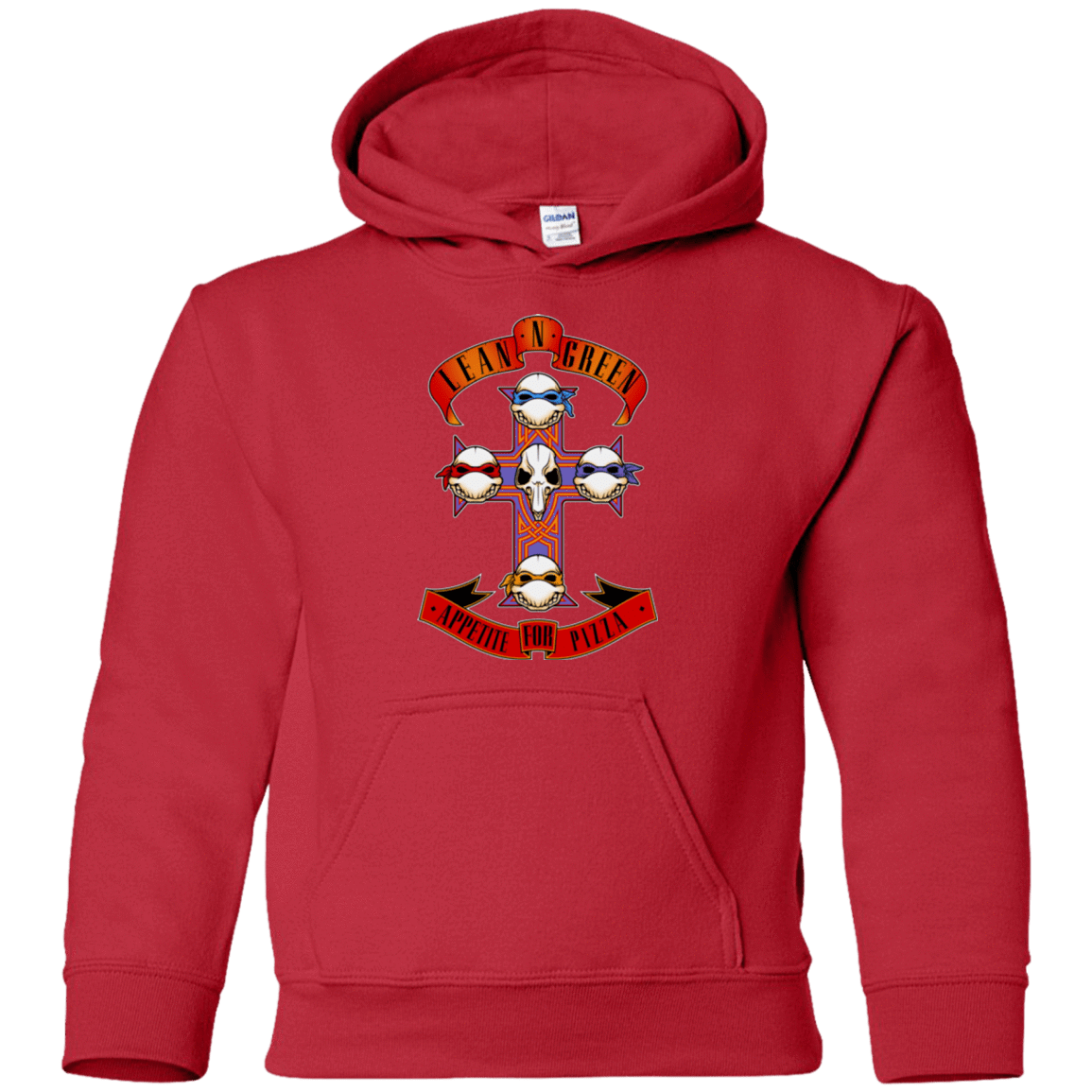 Sweatshirts Red / YS APPETITE FOR PIZZA Youth Hoodie