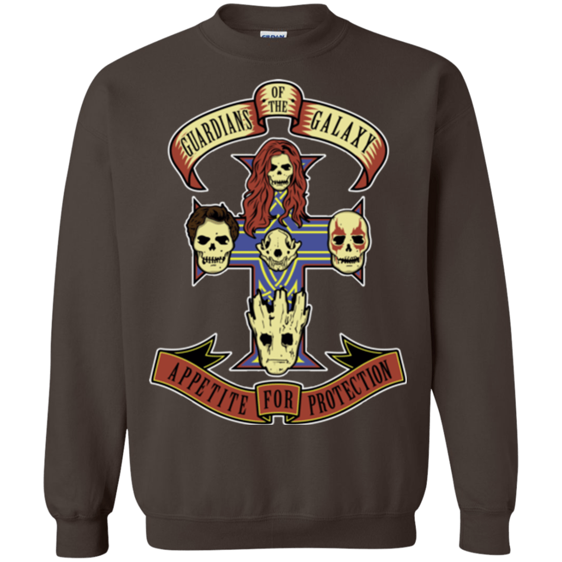 Sweatshirts Dark Chocolate / Small Appetite for Protection Crewneck Sweatshirt