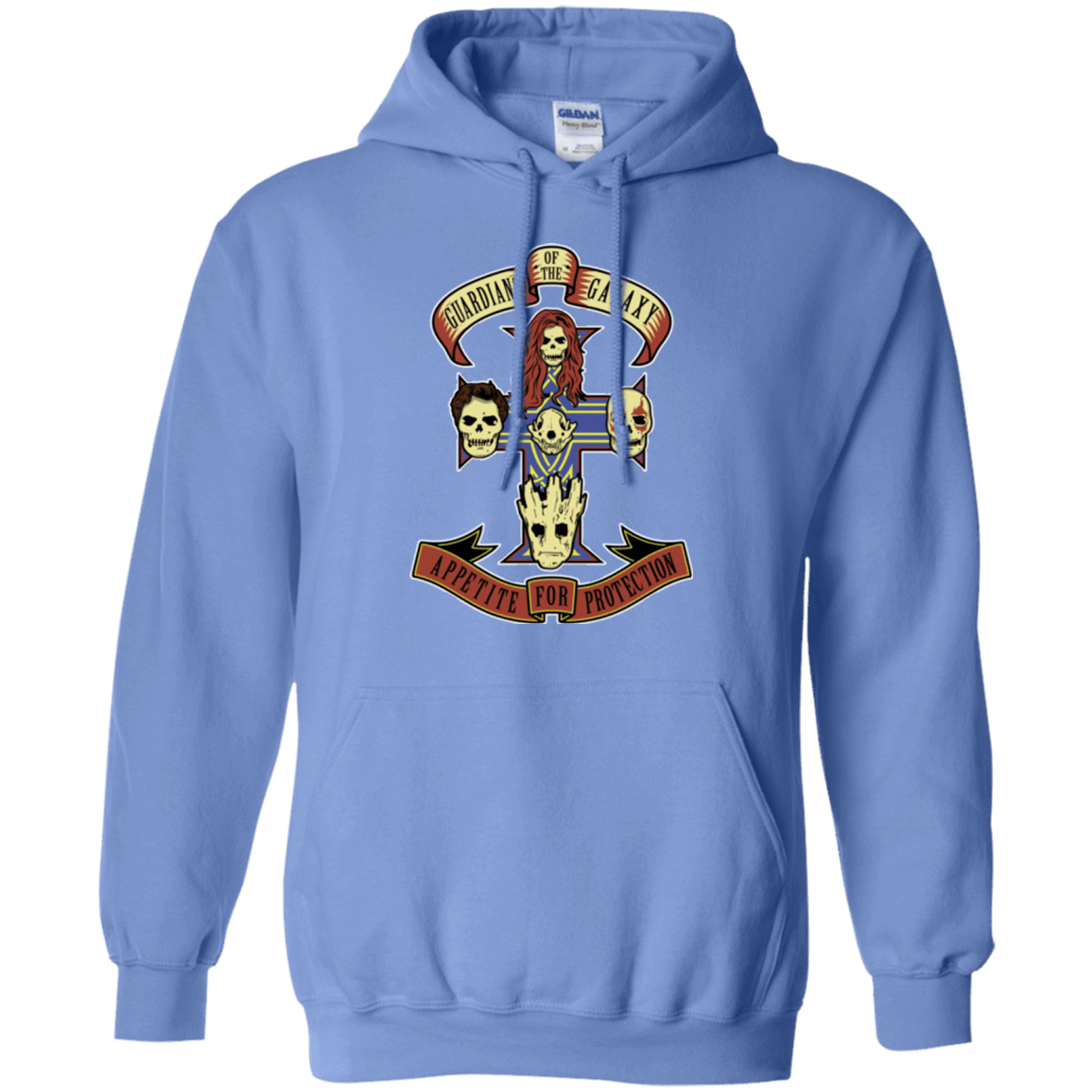 Sweatshirts Carolina Blue / Small Appetite for Protection Pullover Hoodie