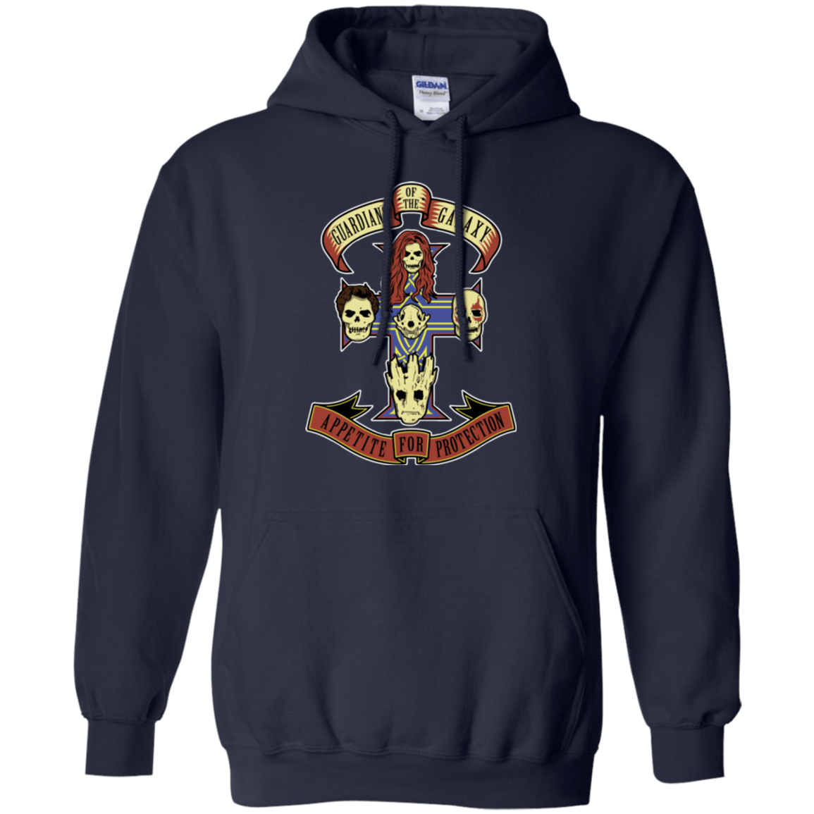 Sweatshirts Navy / Small Appetite for Protection Pullover Hoodie